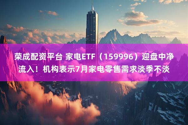 荣成配资平台 家电ETF（159996）迎盘中净流入！机构表示7月家电零售需求淡季不淡