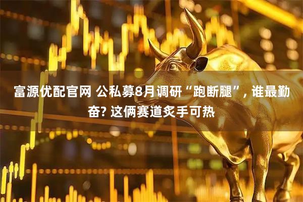 富源优配官网 公私募8月调研“跑断腿”, 谁最勤奋? 这俩赛道炙手可热